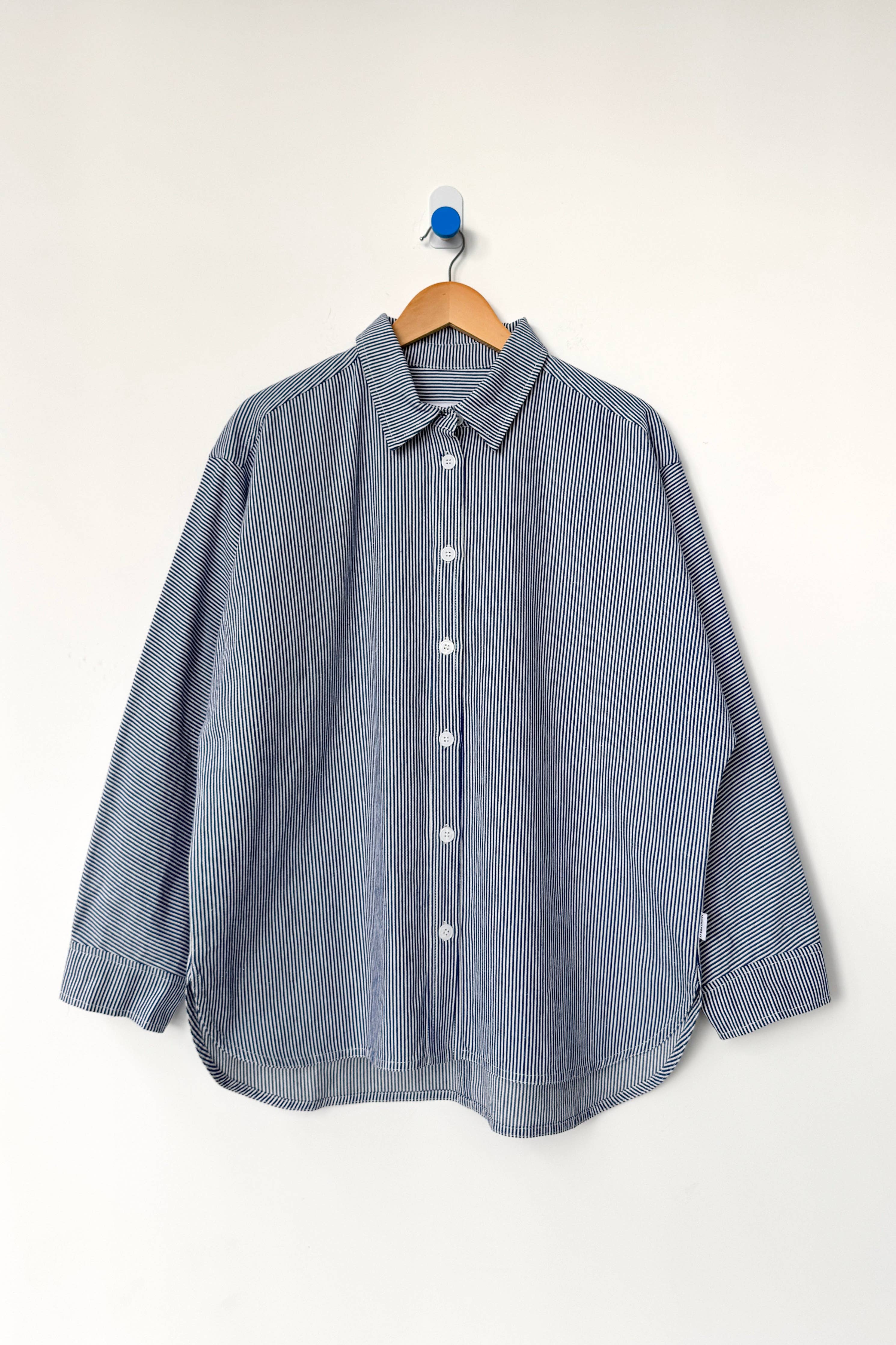 Owen Shirt Oversized Cotton Button Down Shirt – Relaxed Everyday Women’s Shirt