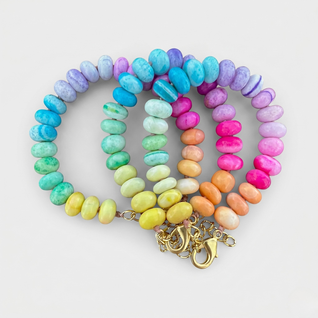 Peruvian Opal Beaded Bracelet