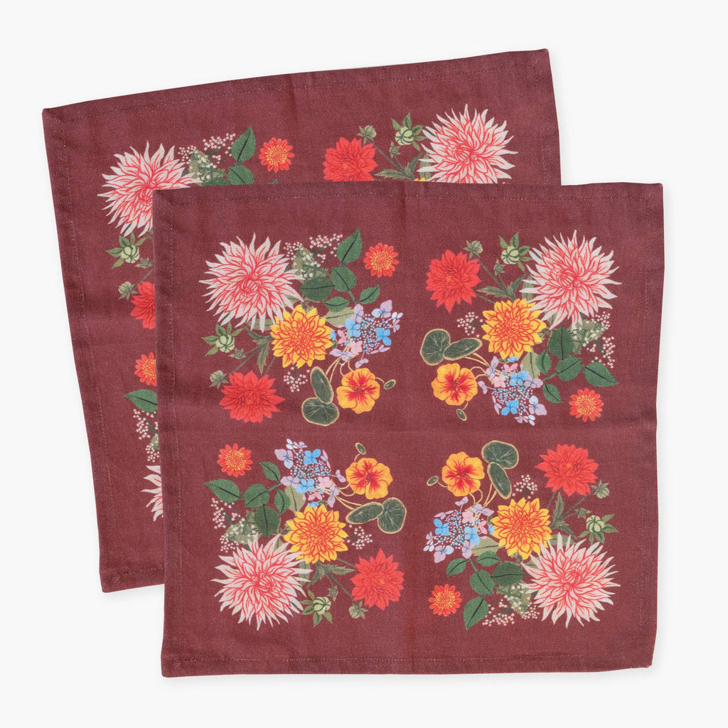 Russet Linen Table Napkins