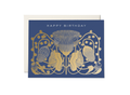 Cobalt Birthday Card
