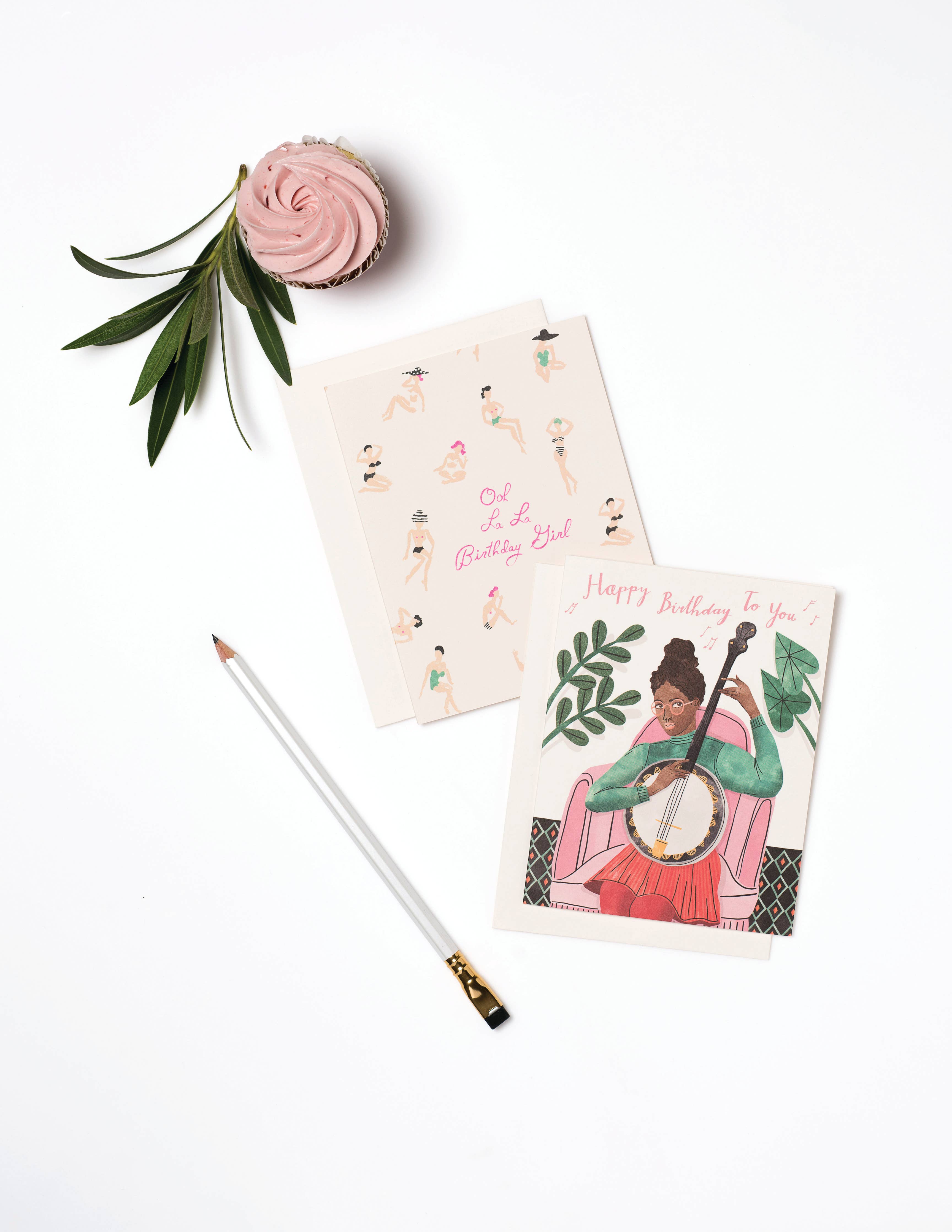 Ooh La La Greeting Card