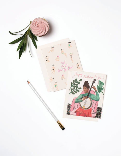 Ooh La La Greeting Card