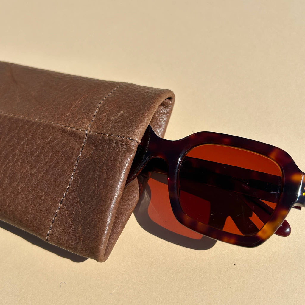 Leather Sunglasses Case