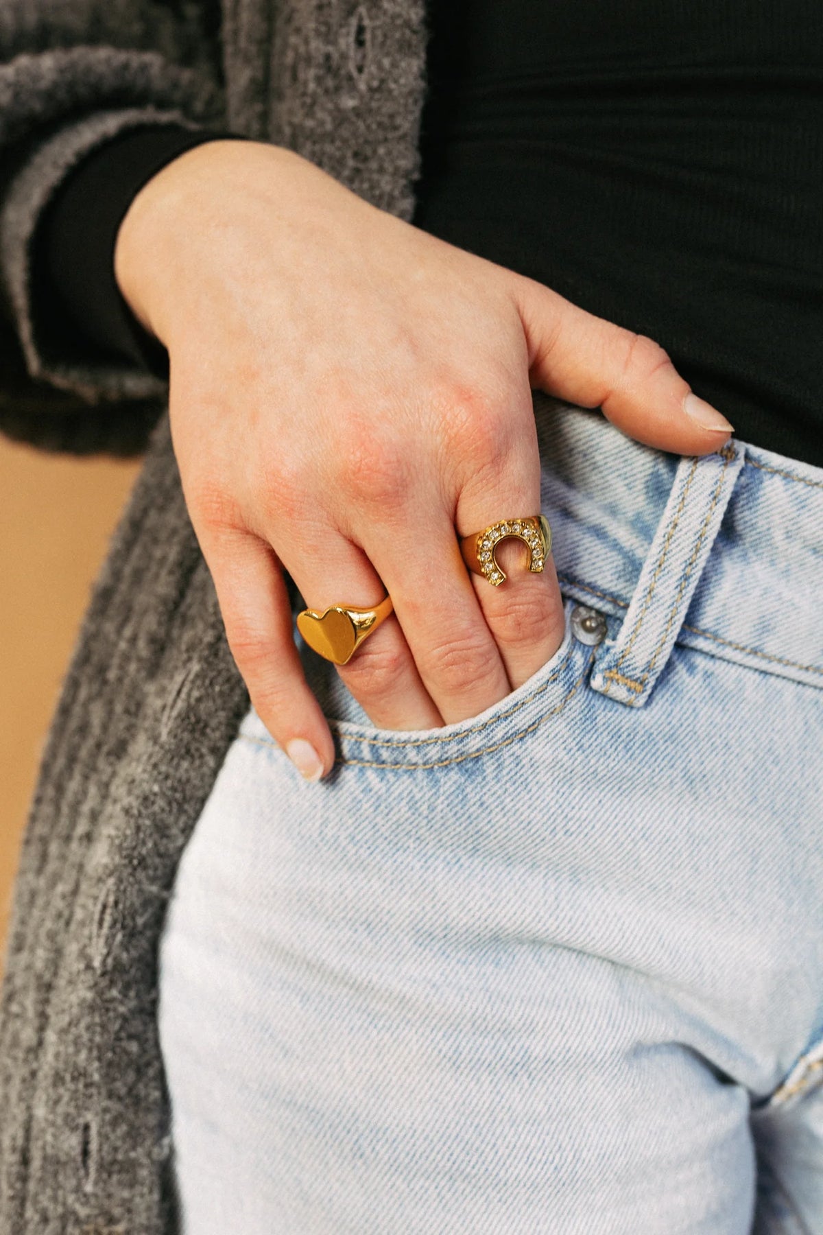 Heart of Gold Ring