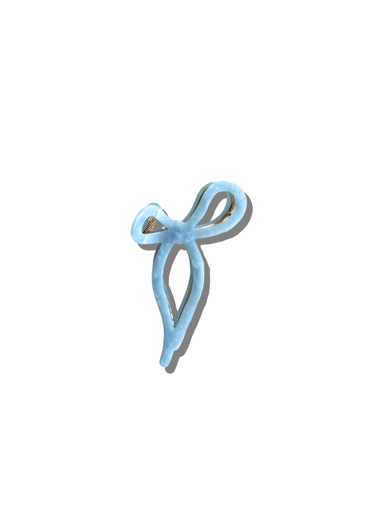 Ballet Bow Acetate Claw Clip