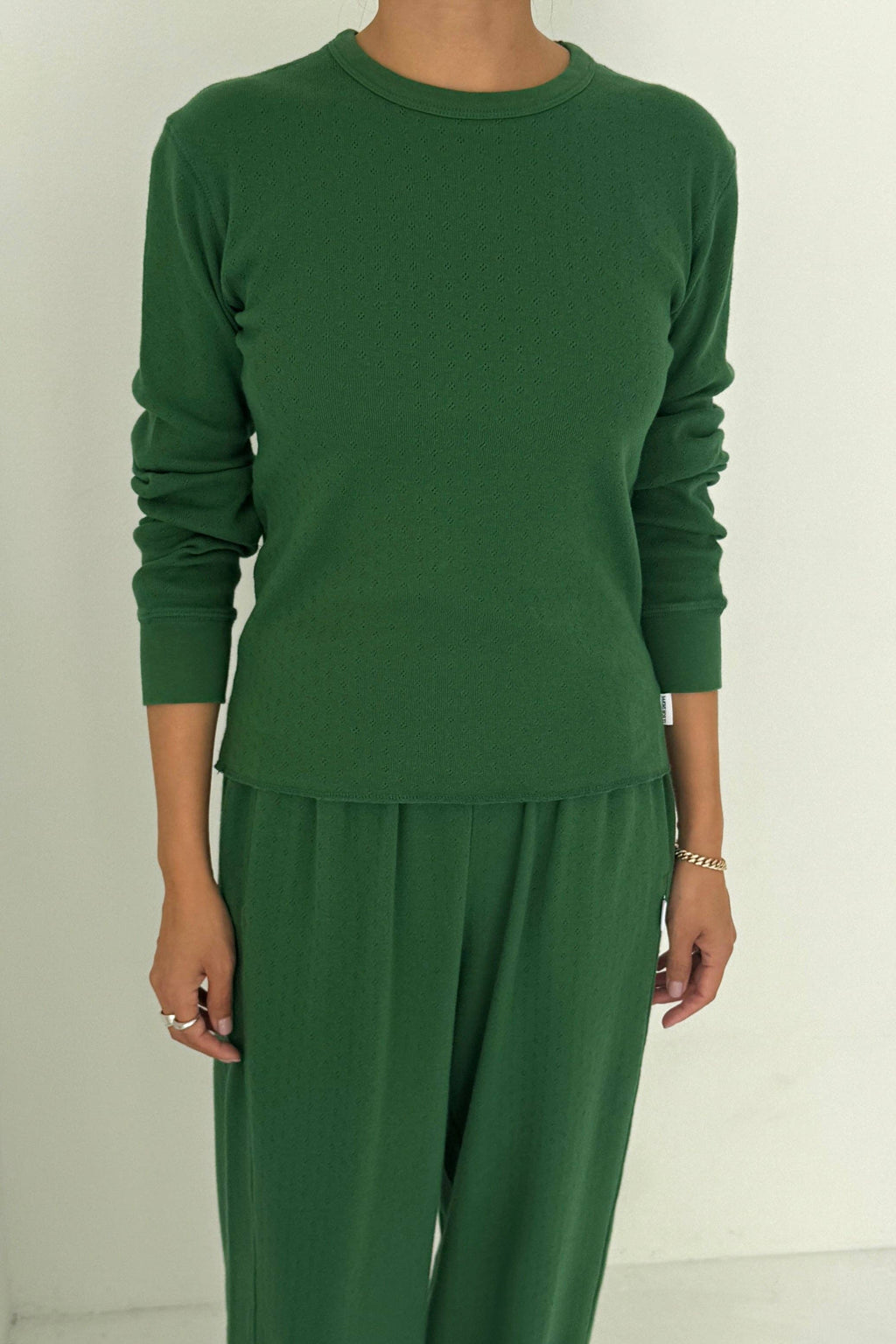 Pointelle Fundamental Tee