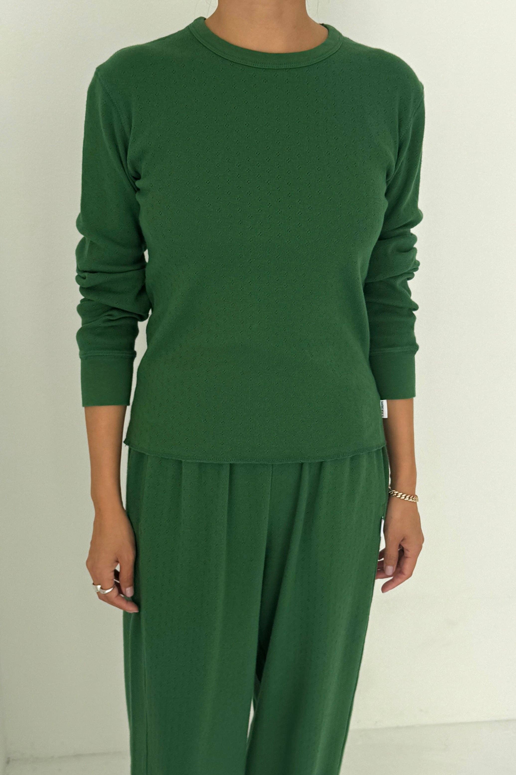 Pointelle Fundamental Tee