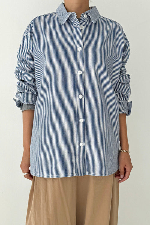 oversized cotton button down shirt women relaxed fit everyday button up