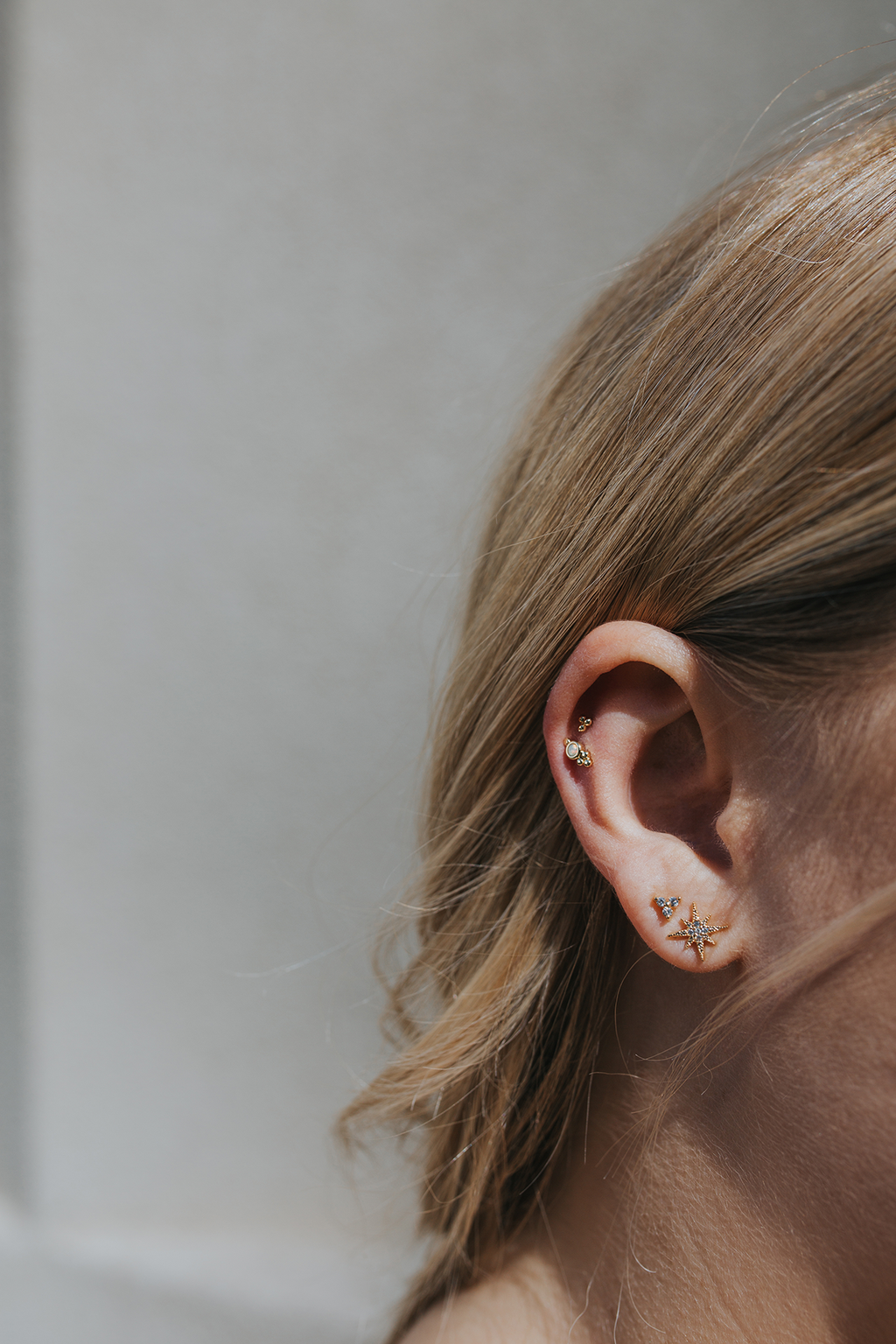 Katie Trinity Studs Earrings
