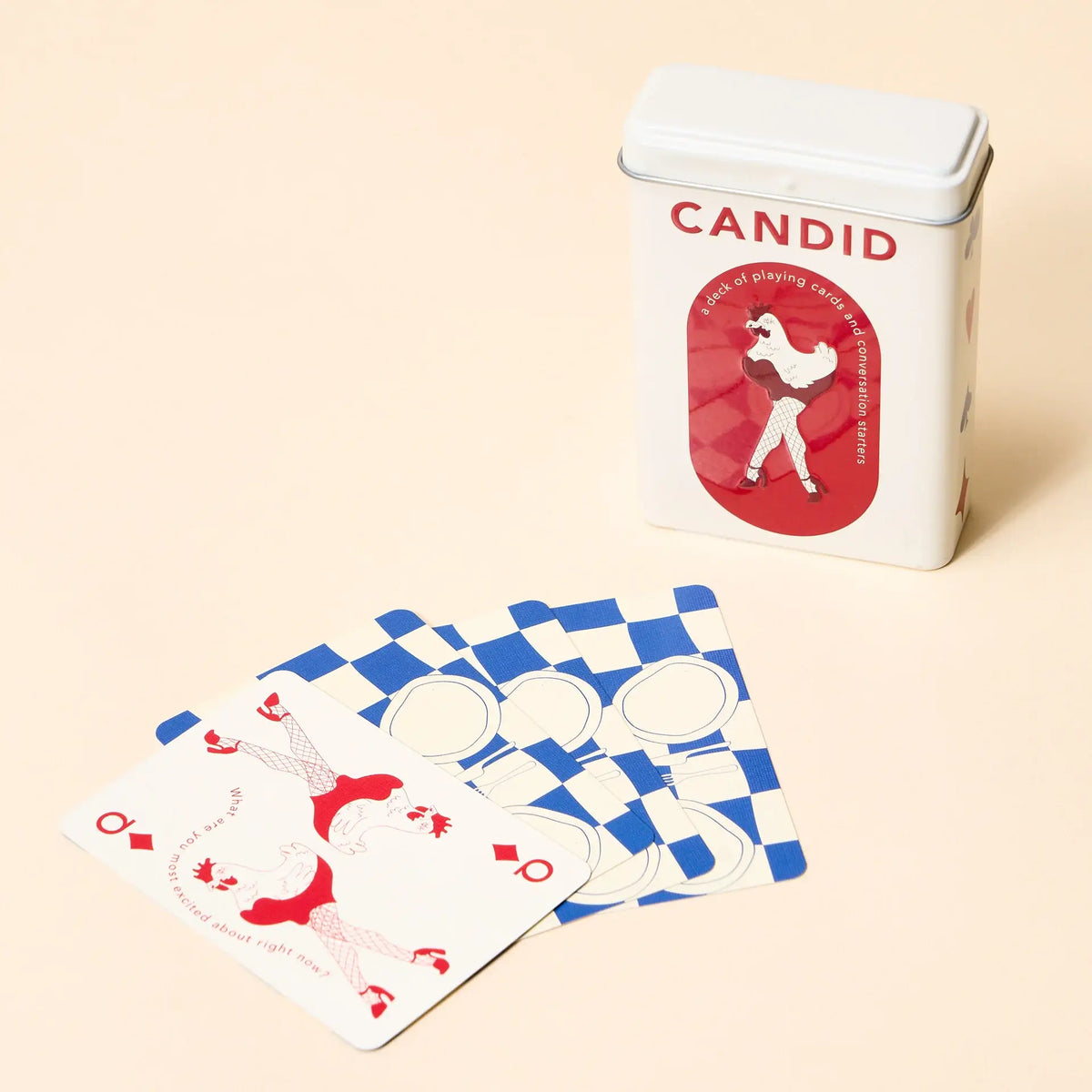 CANDID - a deck of playing cards and conversation starters