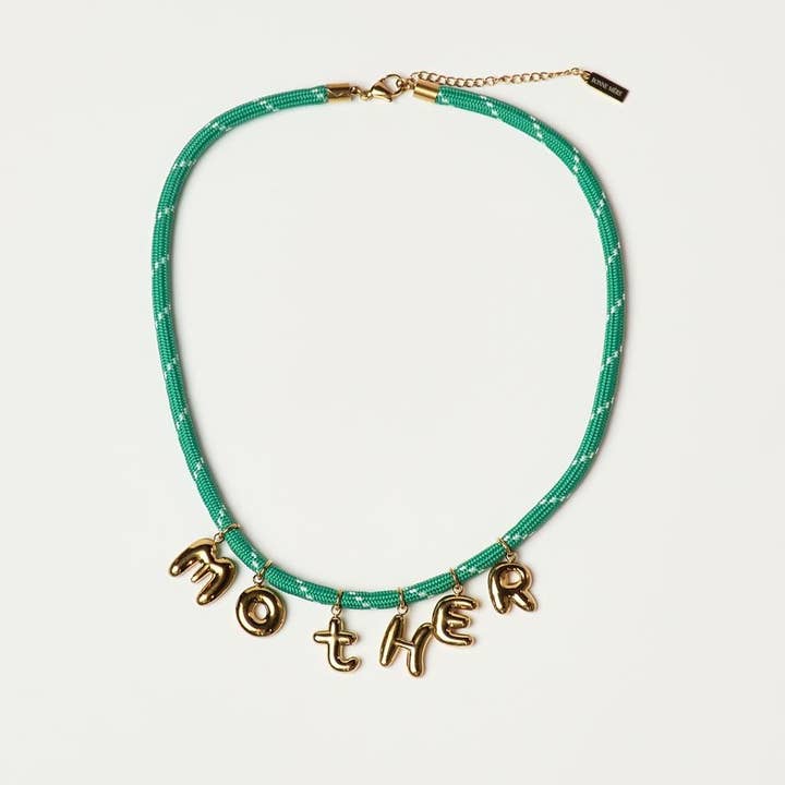 Bubble Mother Cord Necklace