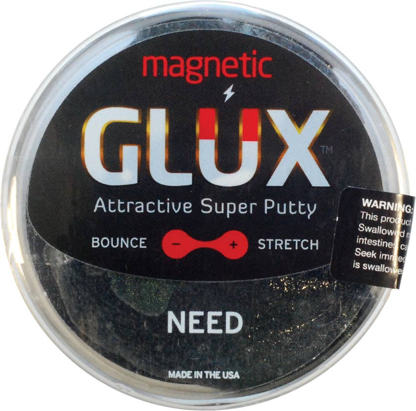 MegaGLUX magnetic collections | Silver and Black Super Putty
