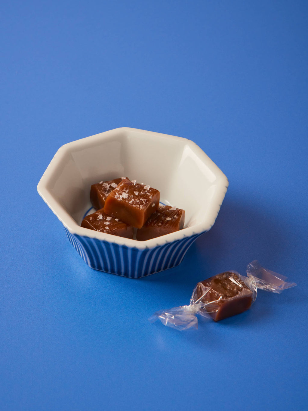 Classic Sea Salt Caramels, Blue Dragon Gift Box, 6 oz