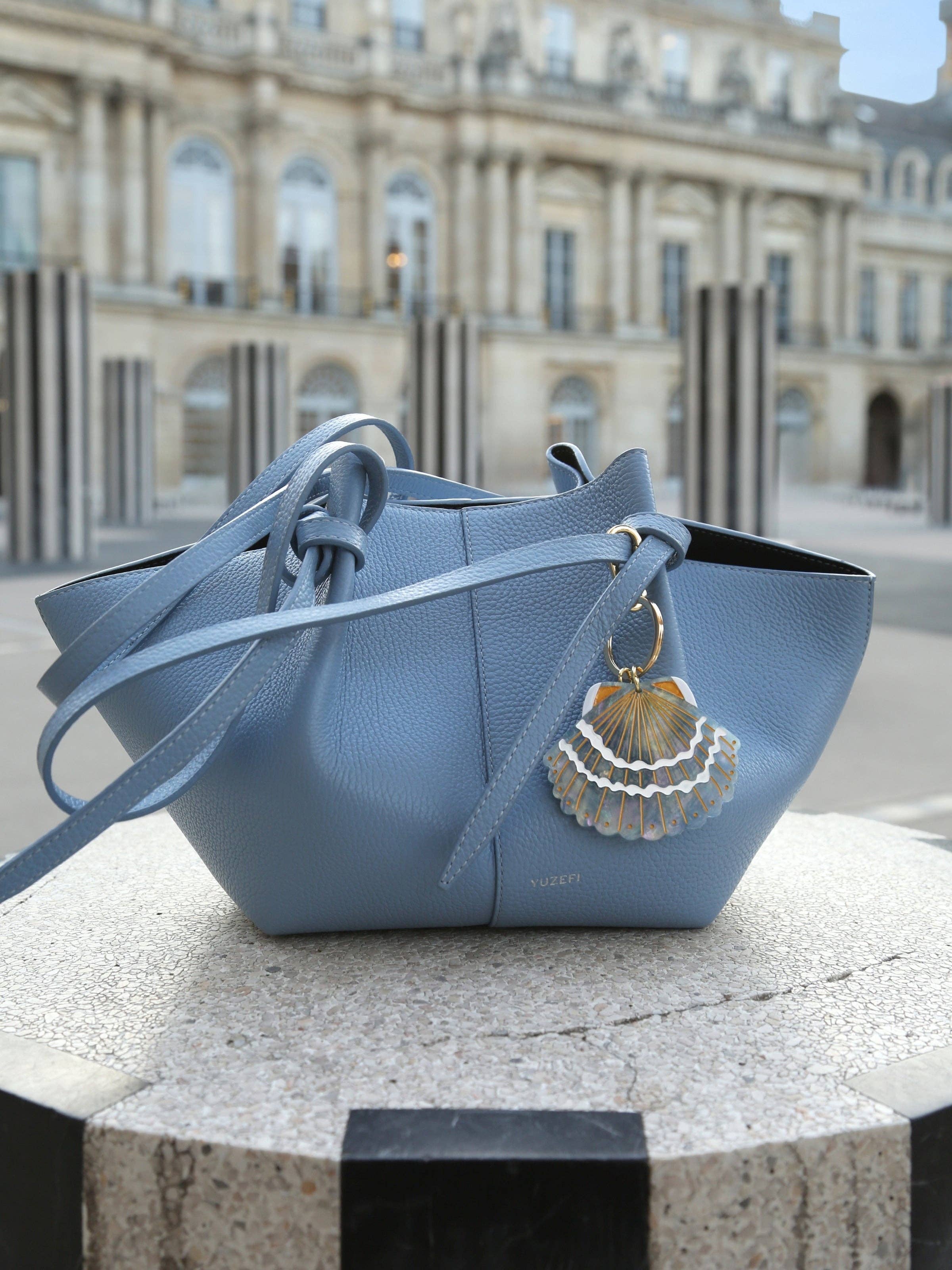 Seashell Bag Charm + Keychain