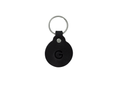 Leather Circle Key Fob