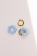 Color Me Daisy Hoop Earrings