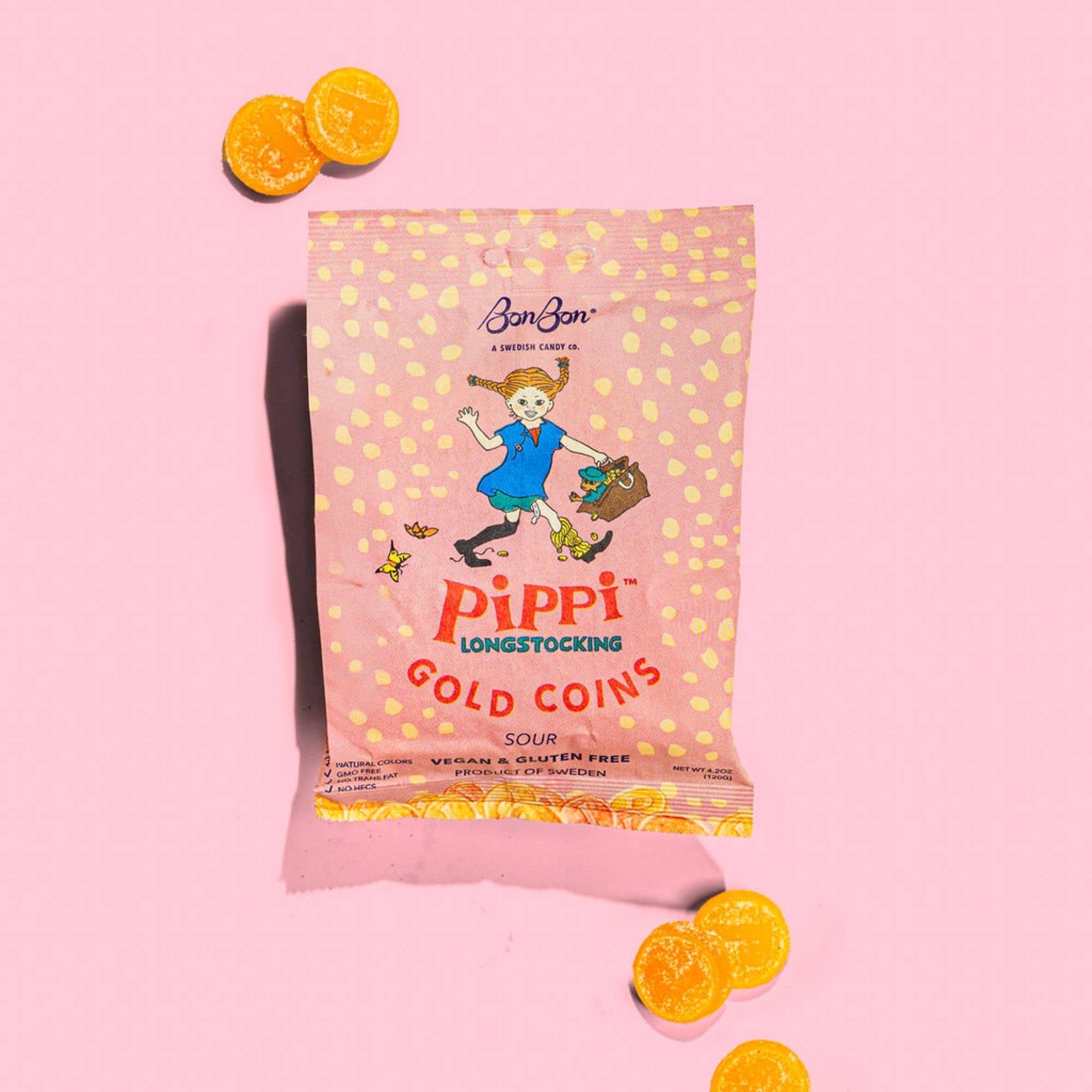 Pippi Longstocking Gold Coins Swedish Candy