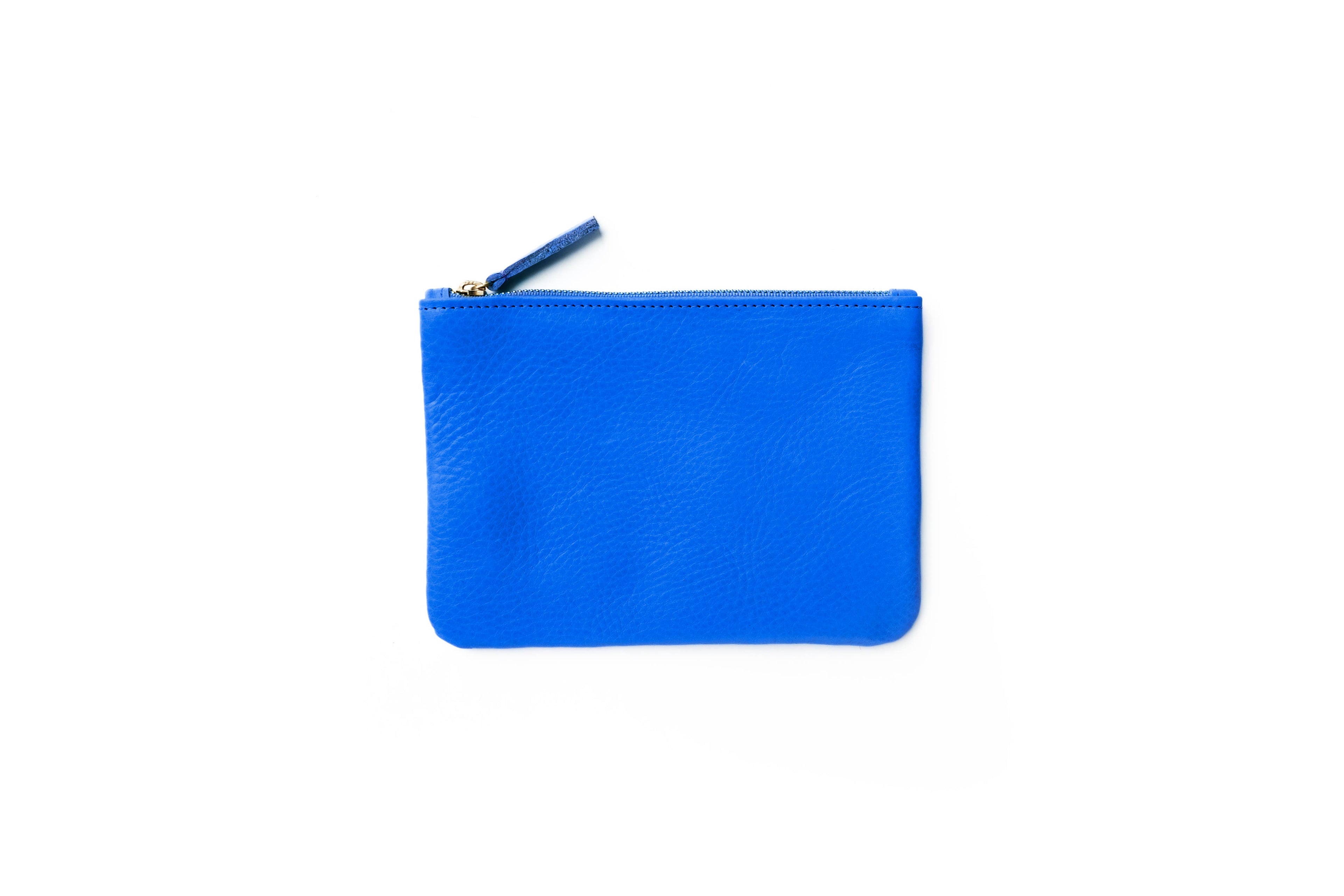 Leather Zipper Pouch