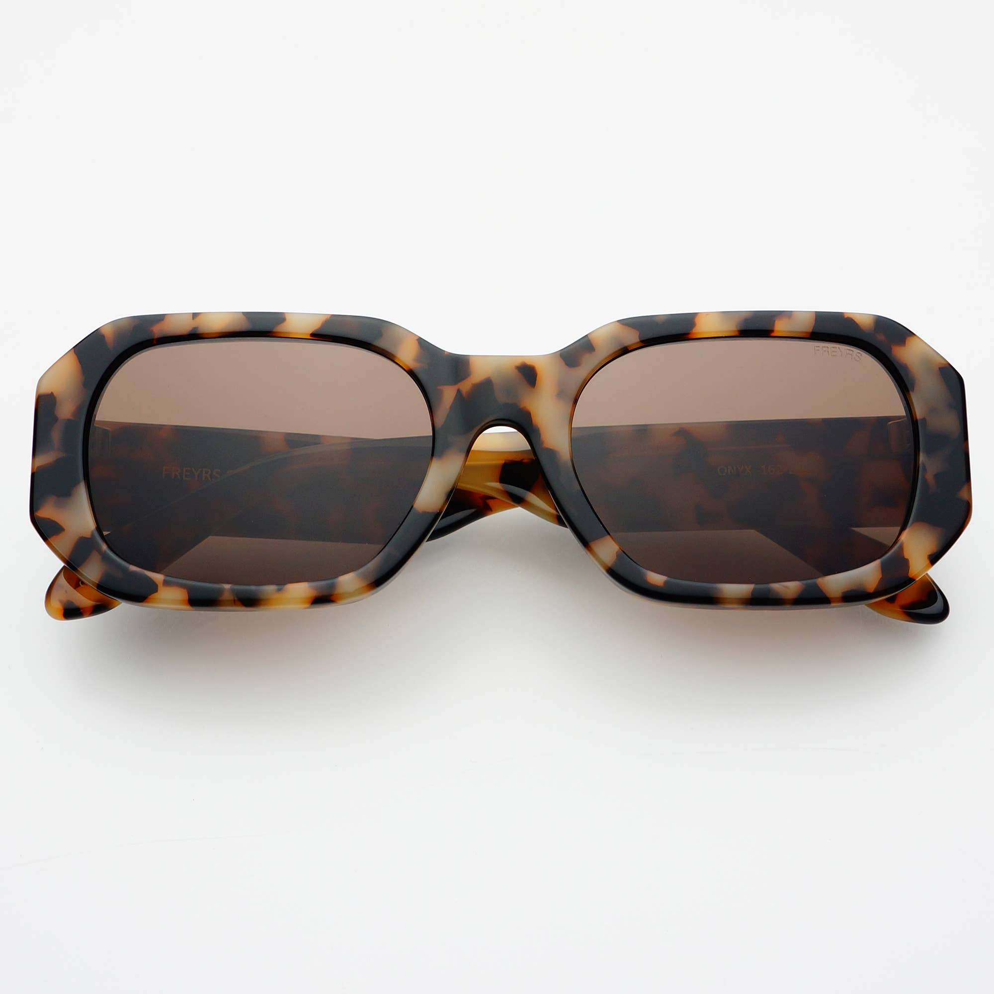 Onyx Rectangular Sunglasses