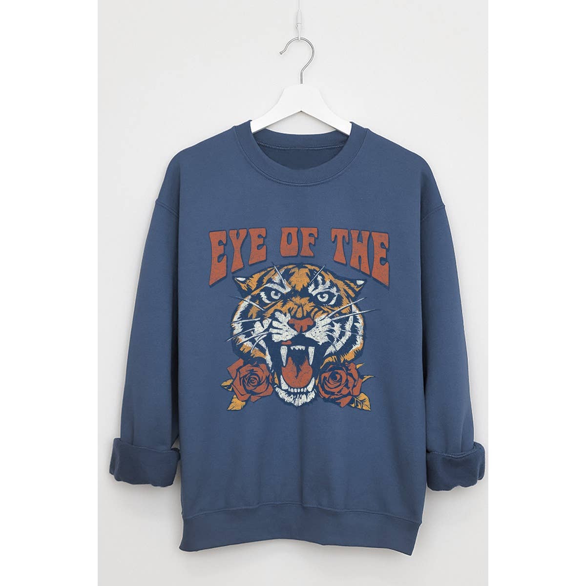 Eye Of The Tiger Vintage Graphic Sweatshirt