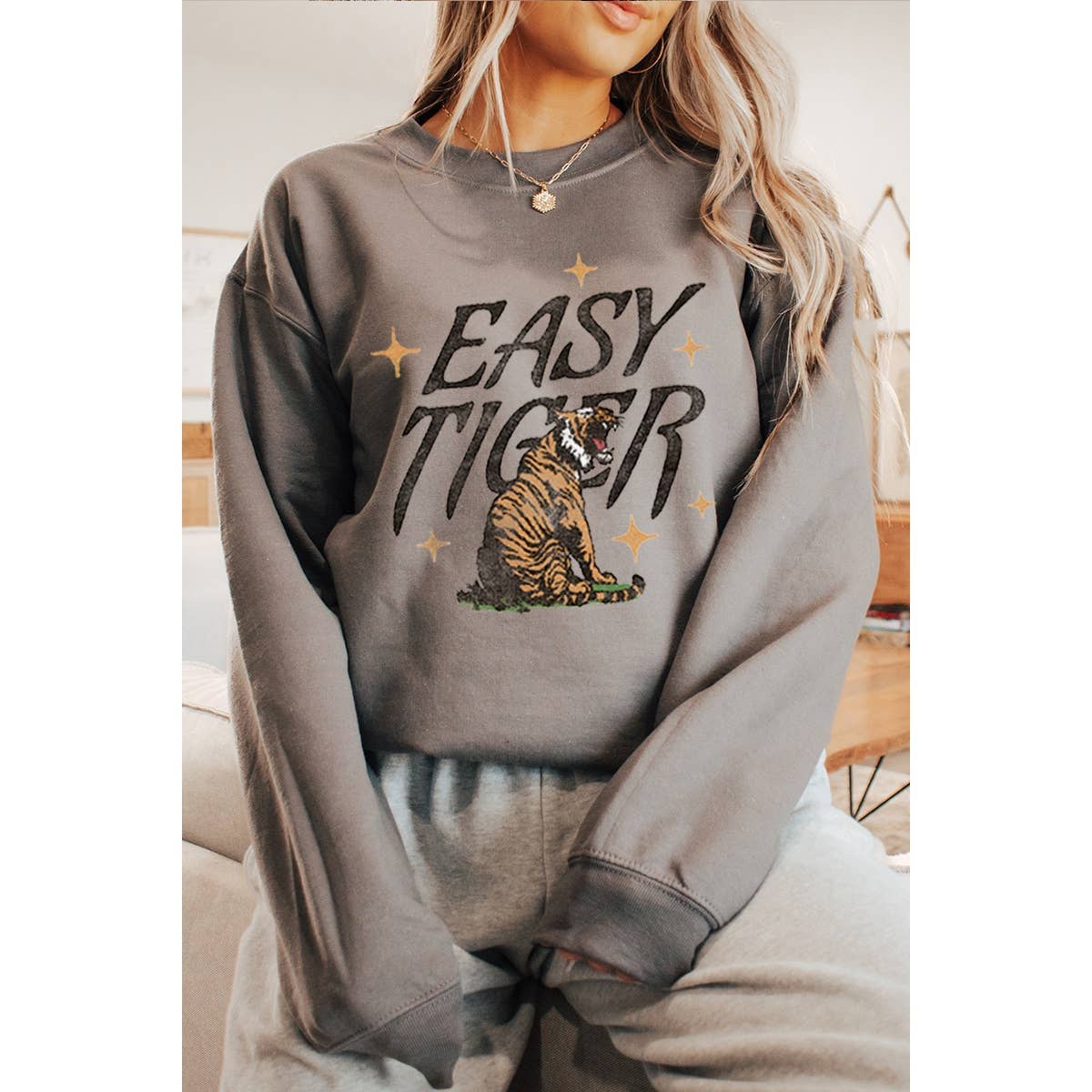 Easy Tiger Vintage Graphic Sweatshirt