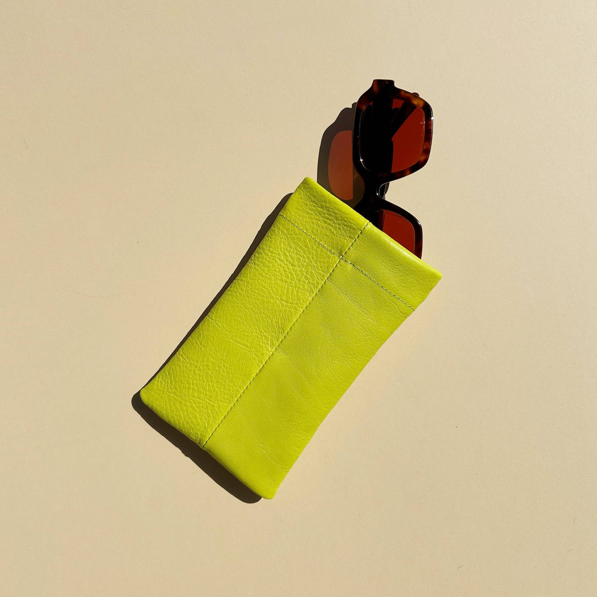 Leather Sunglasses Case