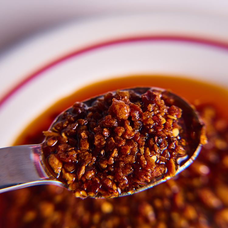 Hot Garlic Chili Crisp — Original (16oz) All Natural