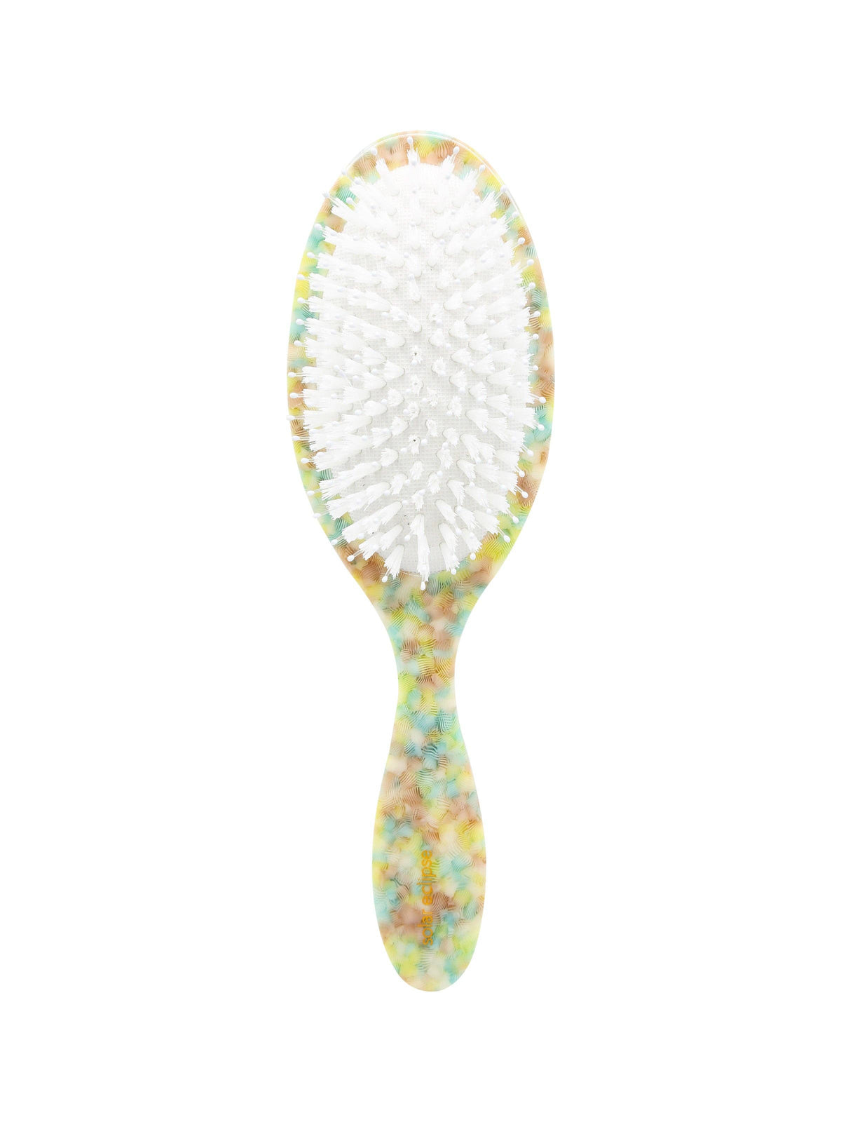 Hand-painted Orange Vintage Poppy Brush