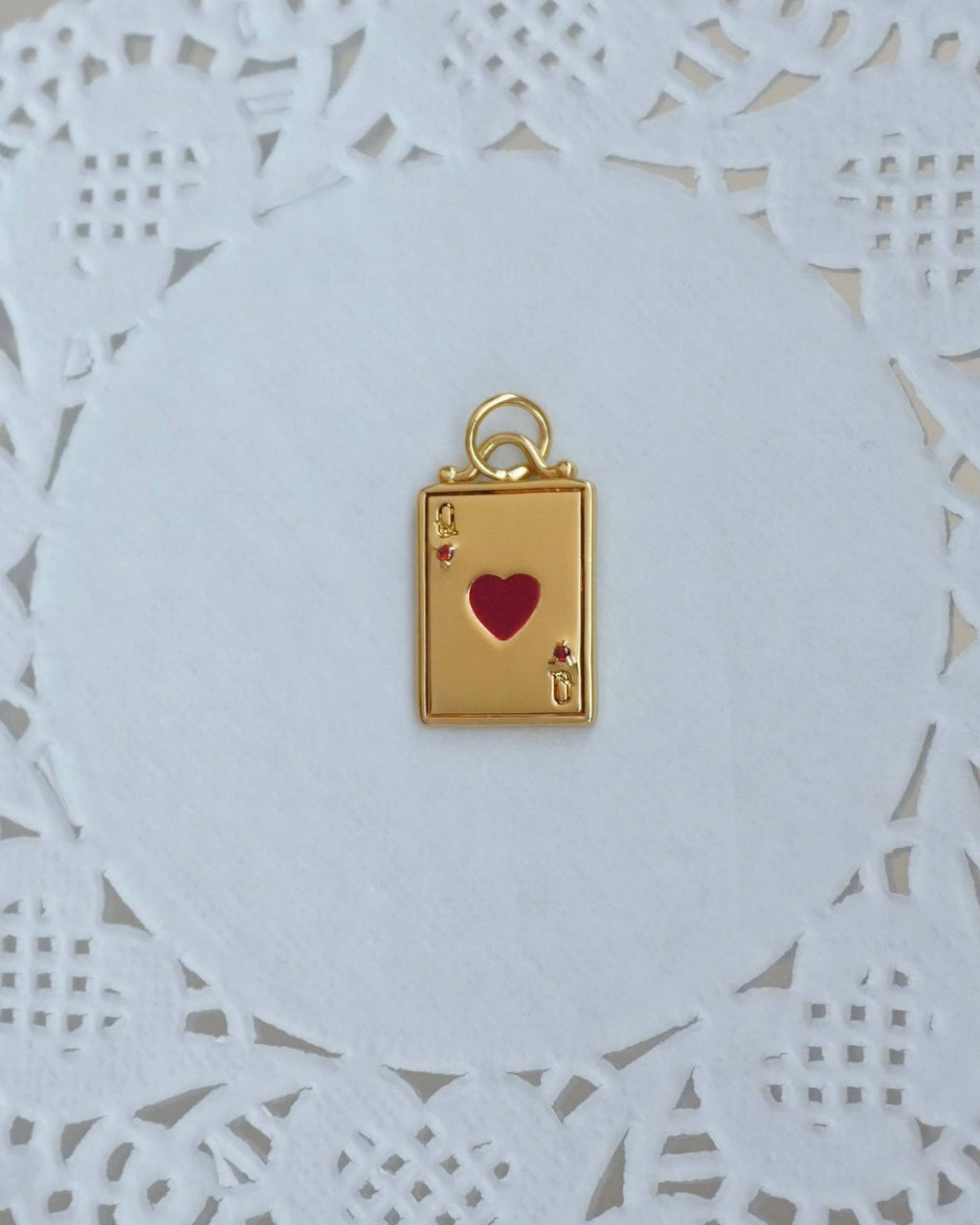 Tory Playing Card Charm