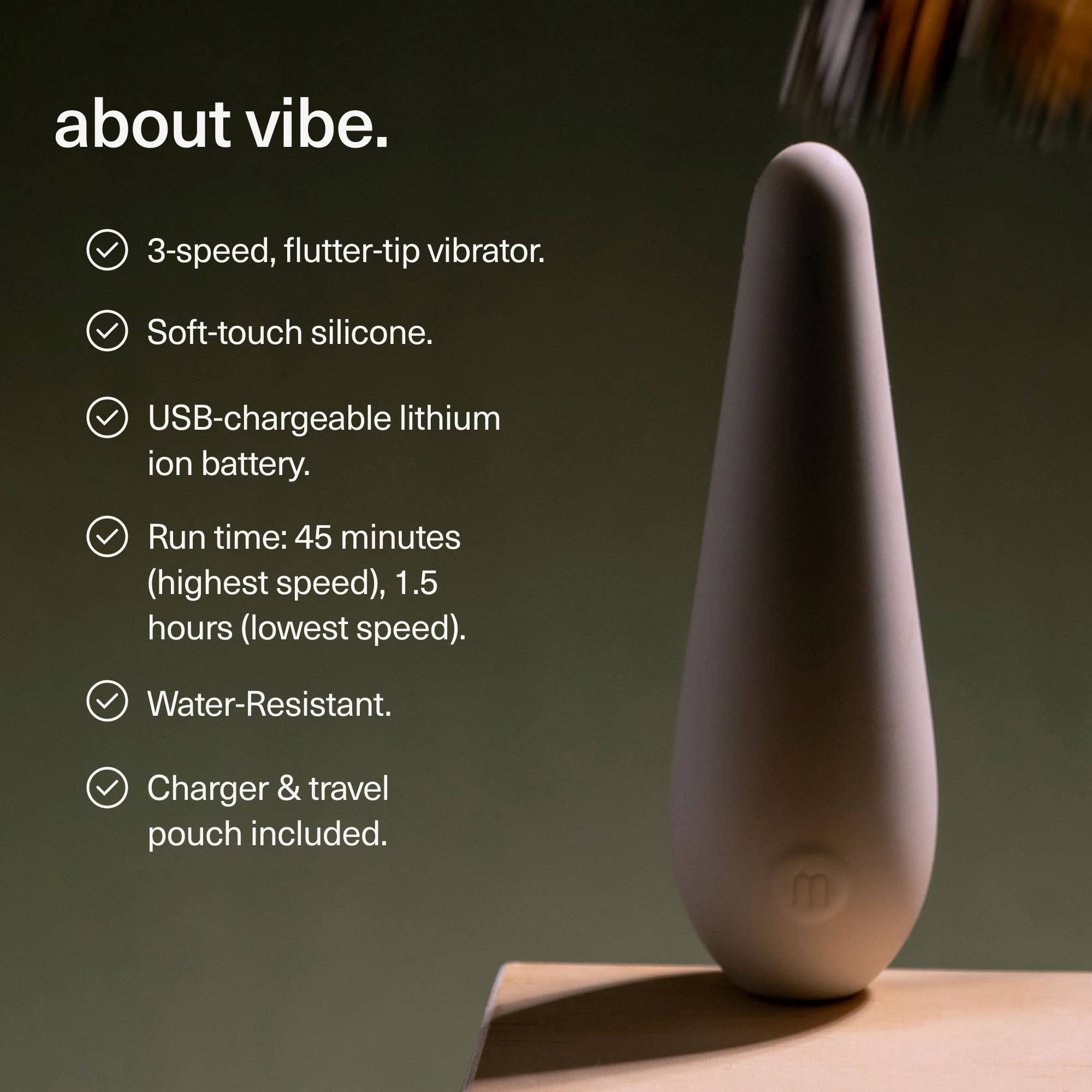 Vibe 3-Speed Vibrator