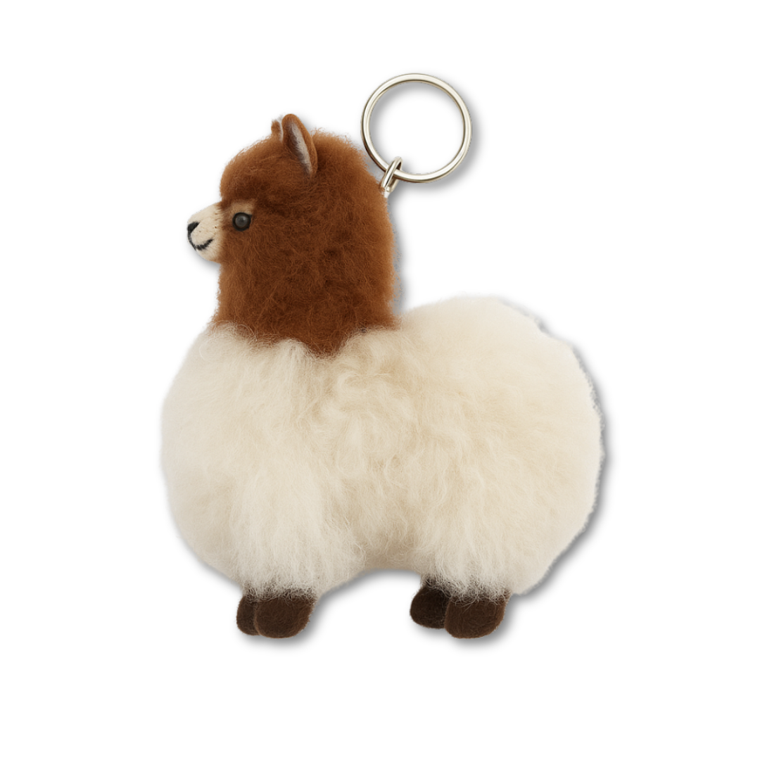 Alpaca Keychain