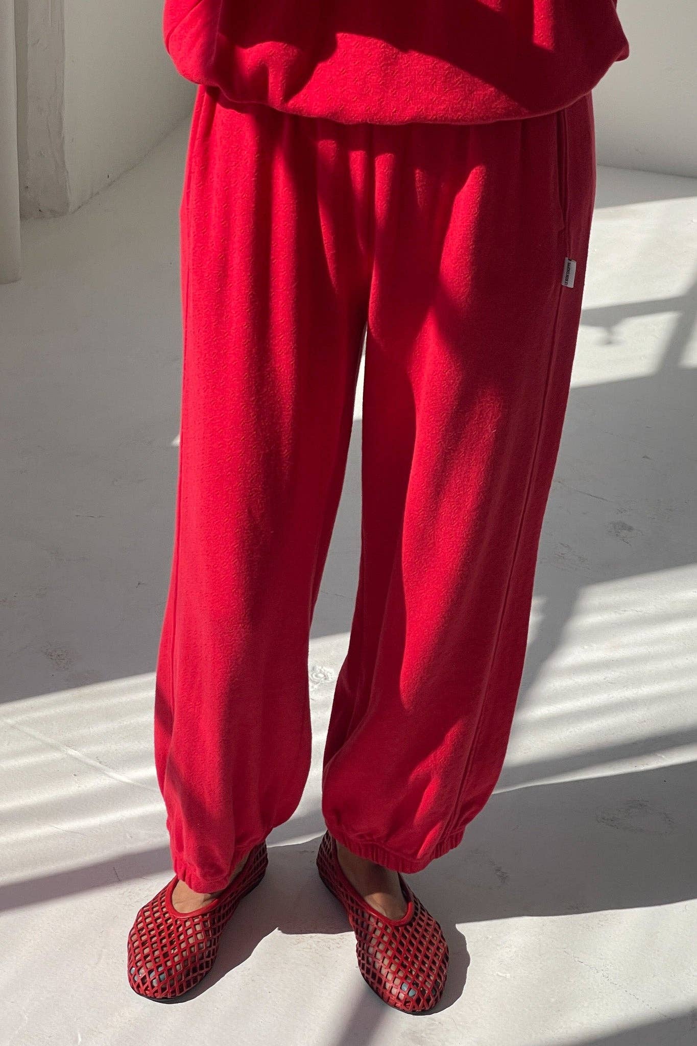 Pointelle Balloon Pants