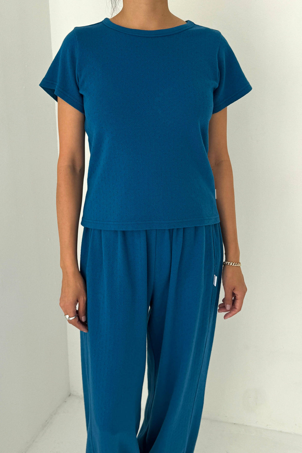 Pointelle Babe Tee