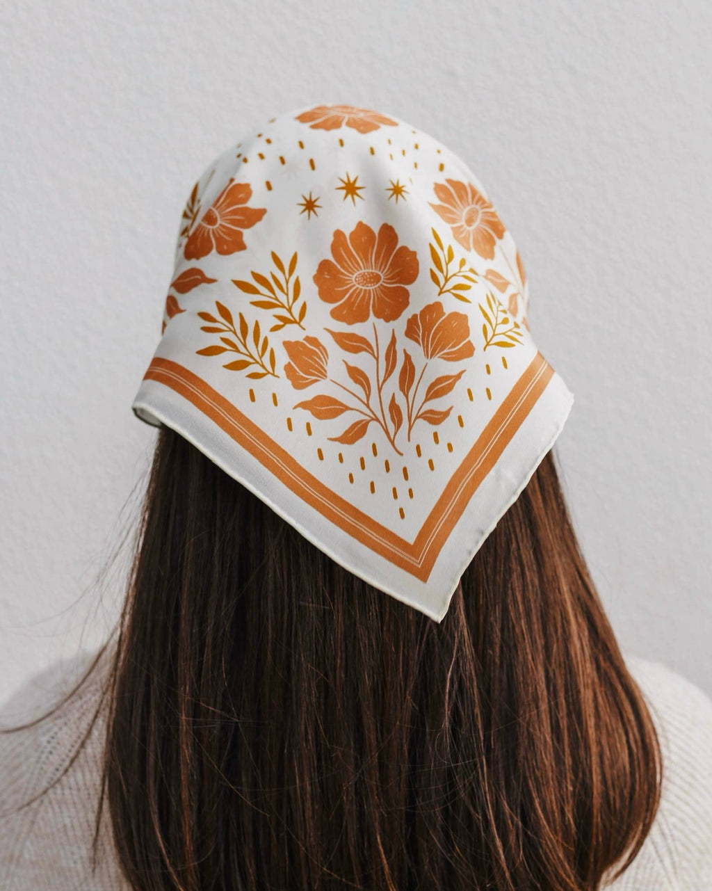 Desert Floral Silk Scarf