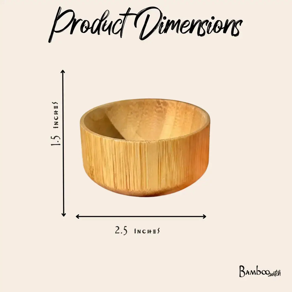 Bamboo Serving Bowl
