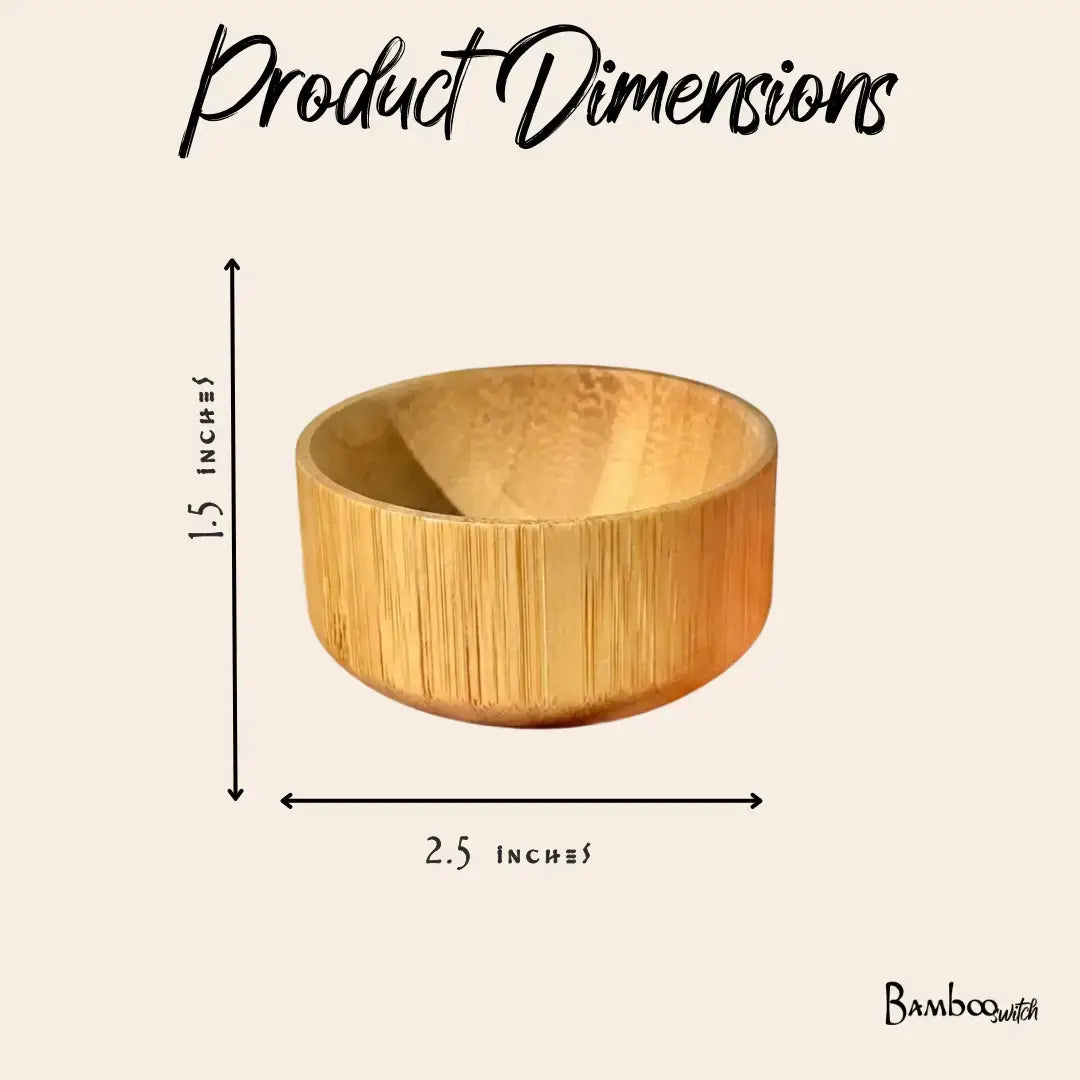 Bamboo Serving Bowl