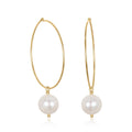 Freshwater Pearl Hoops