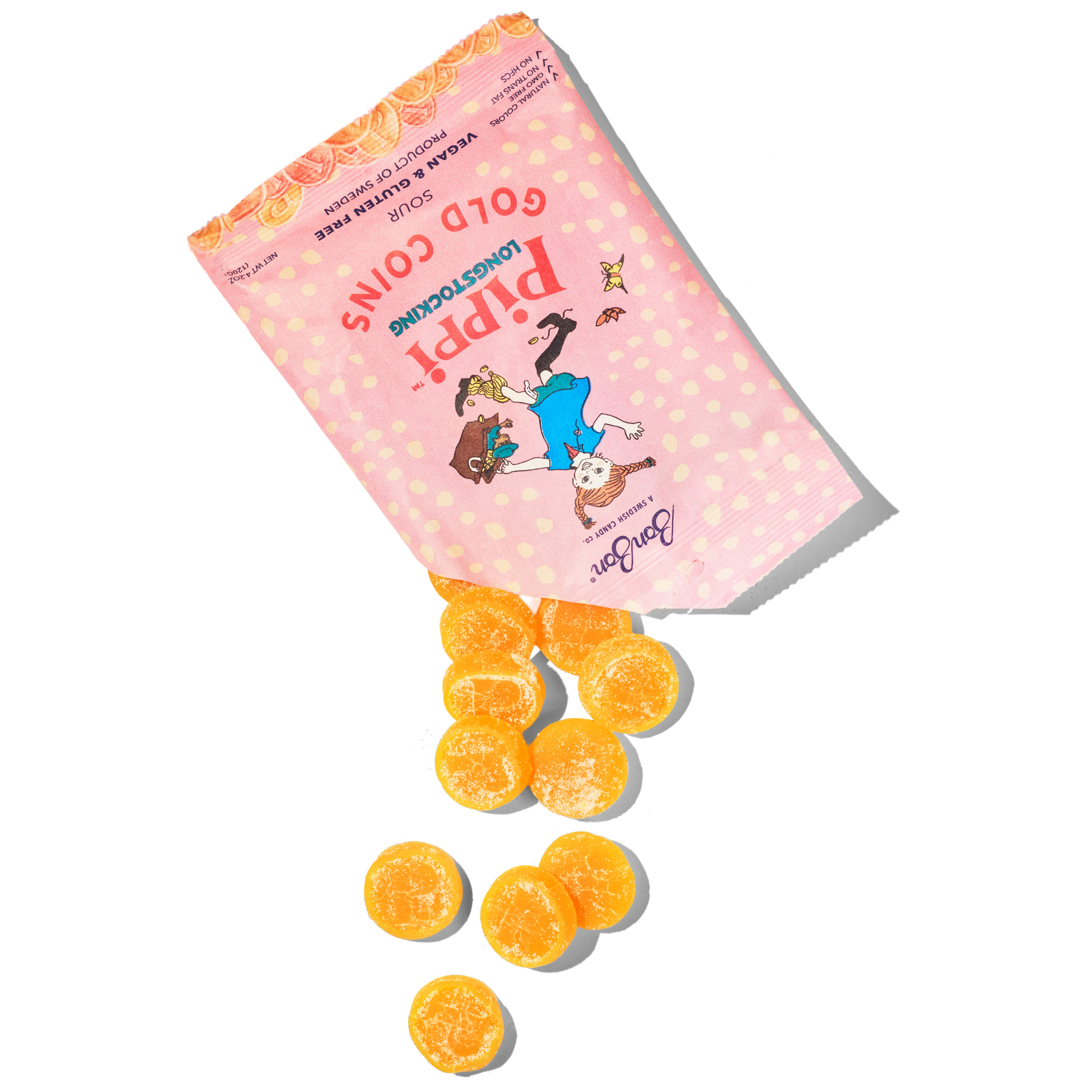 Pippi Longstocking Gold Coins Swedish Candy
