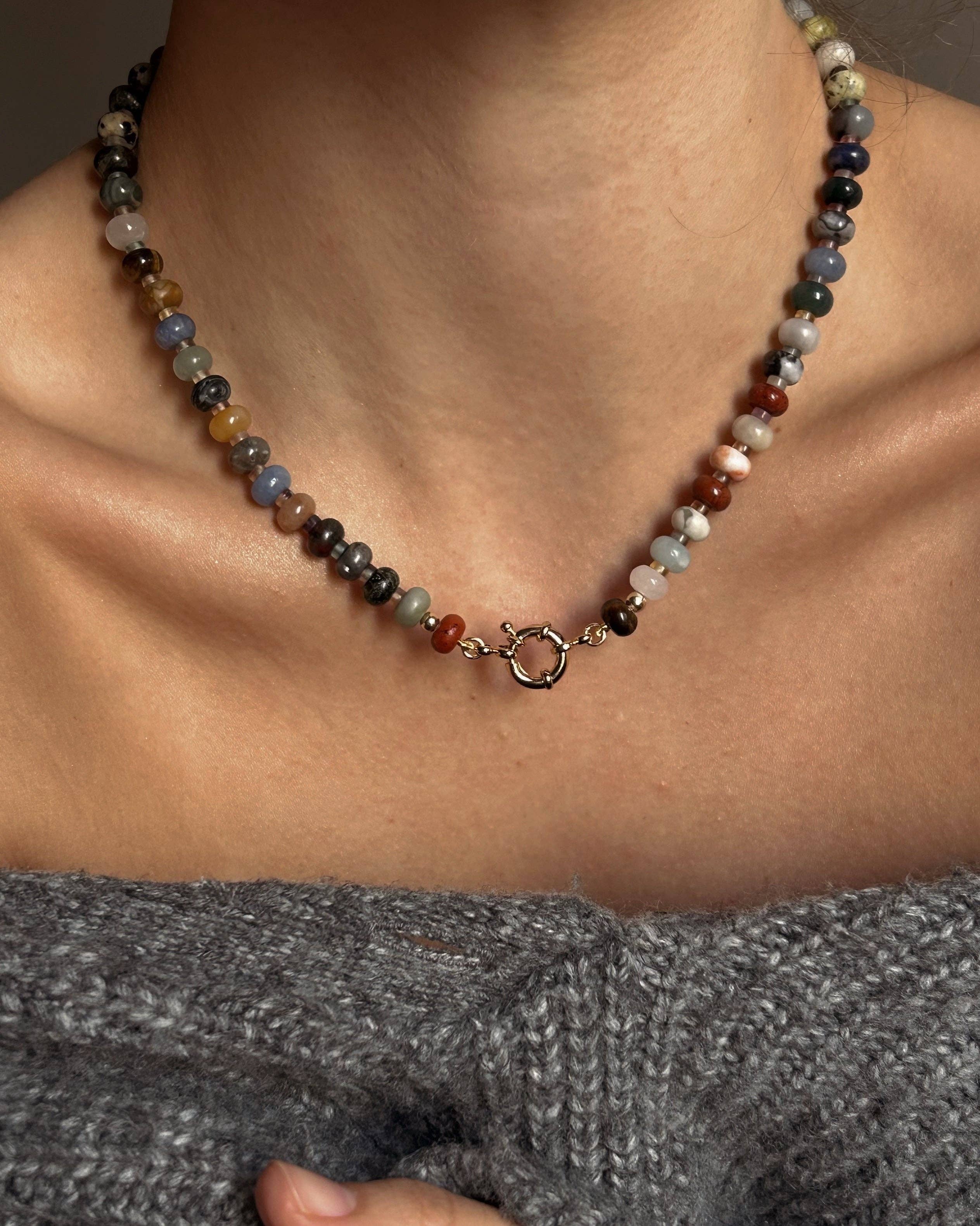 Macey Gemstone Necklace