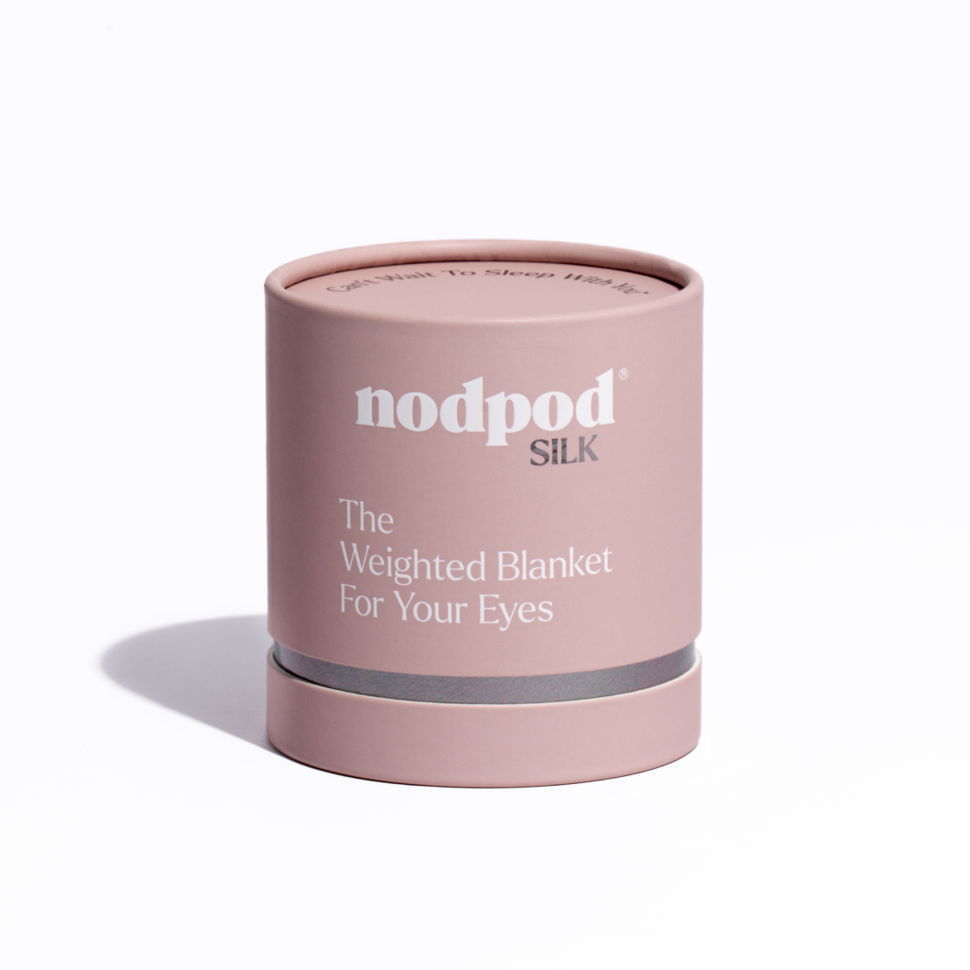 Silk Weighted Sleep Mask- Pearl - Eye Mask