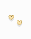 Charlotte Mini Heart Studs Earrings