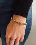 Billy Gold Bead Bracelet