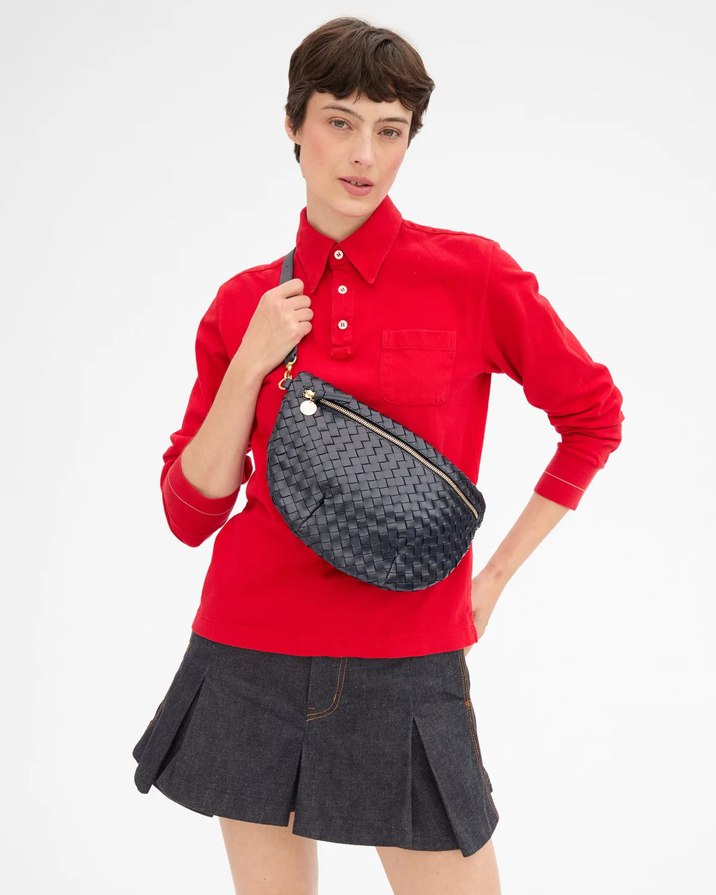 Grade Fanny Medium Woven Diagonal