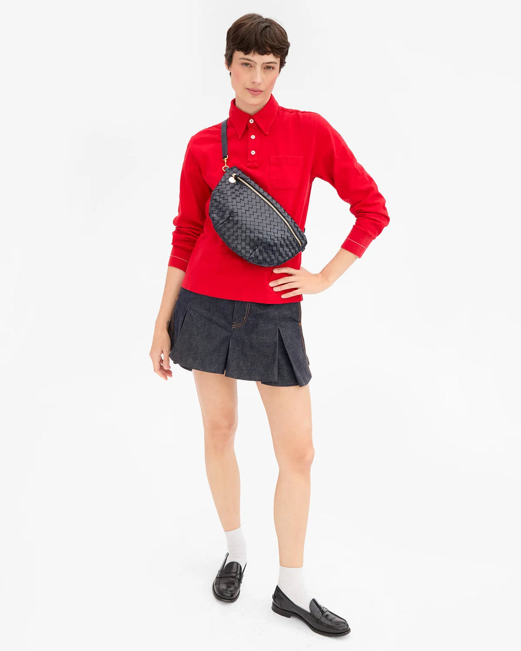 Grade Fanny Medium Woven Diagonal