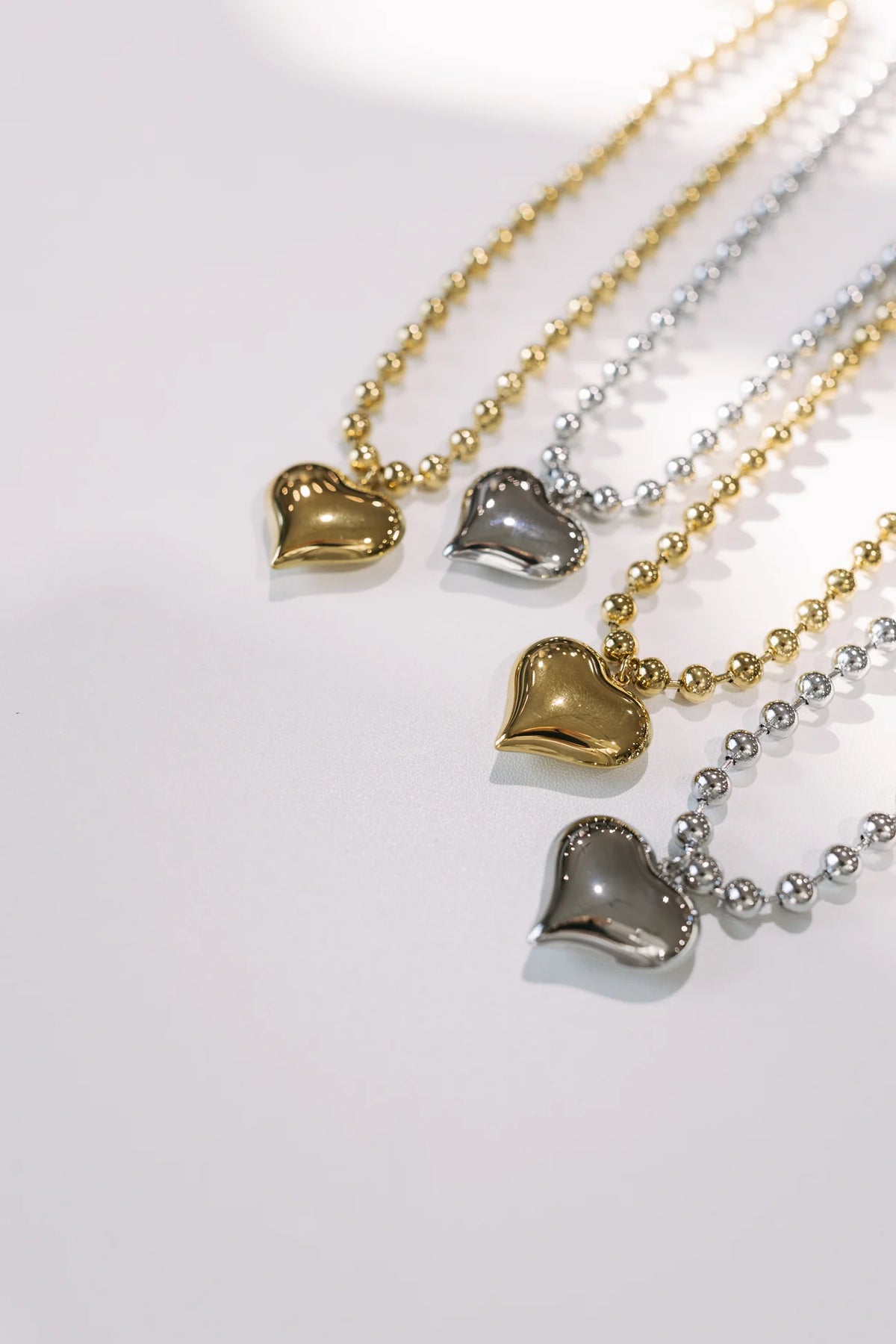 Heart Throb Beaded Necklace