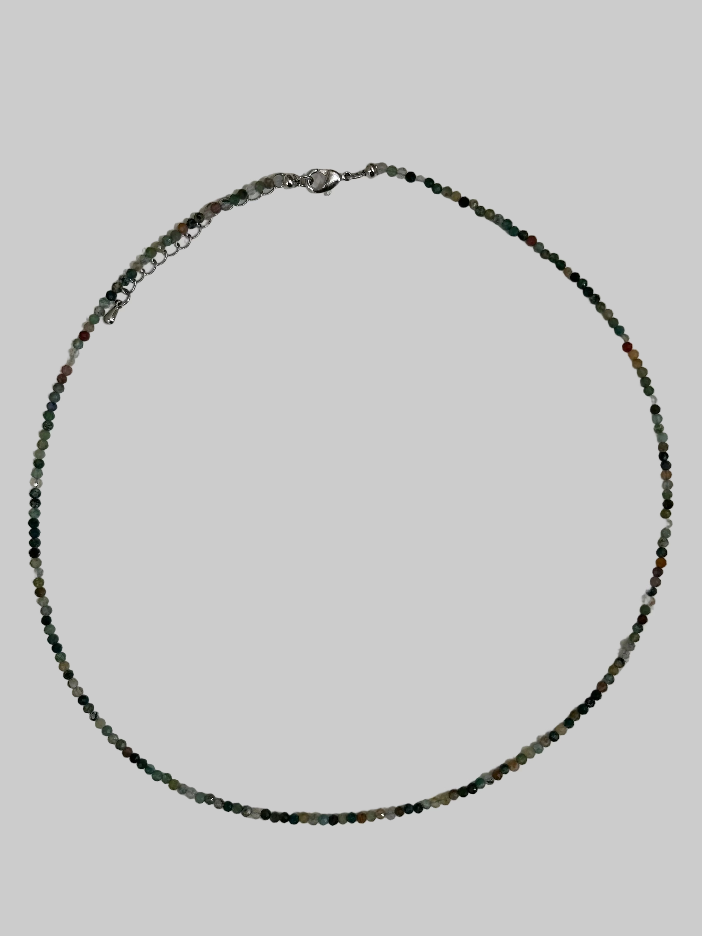 Small Gemstone Beaded Necklace