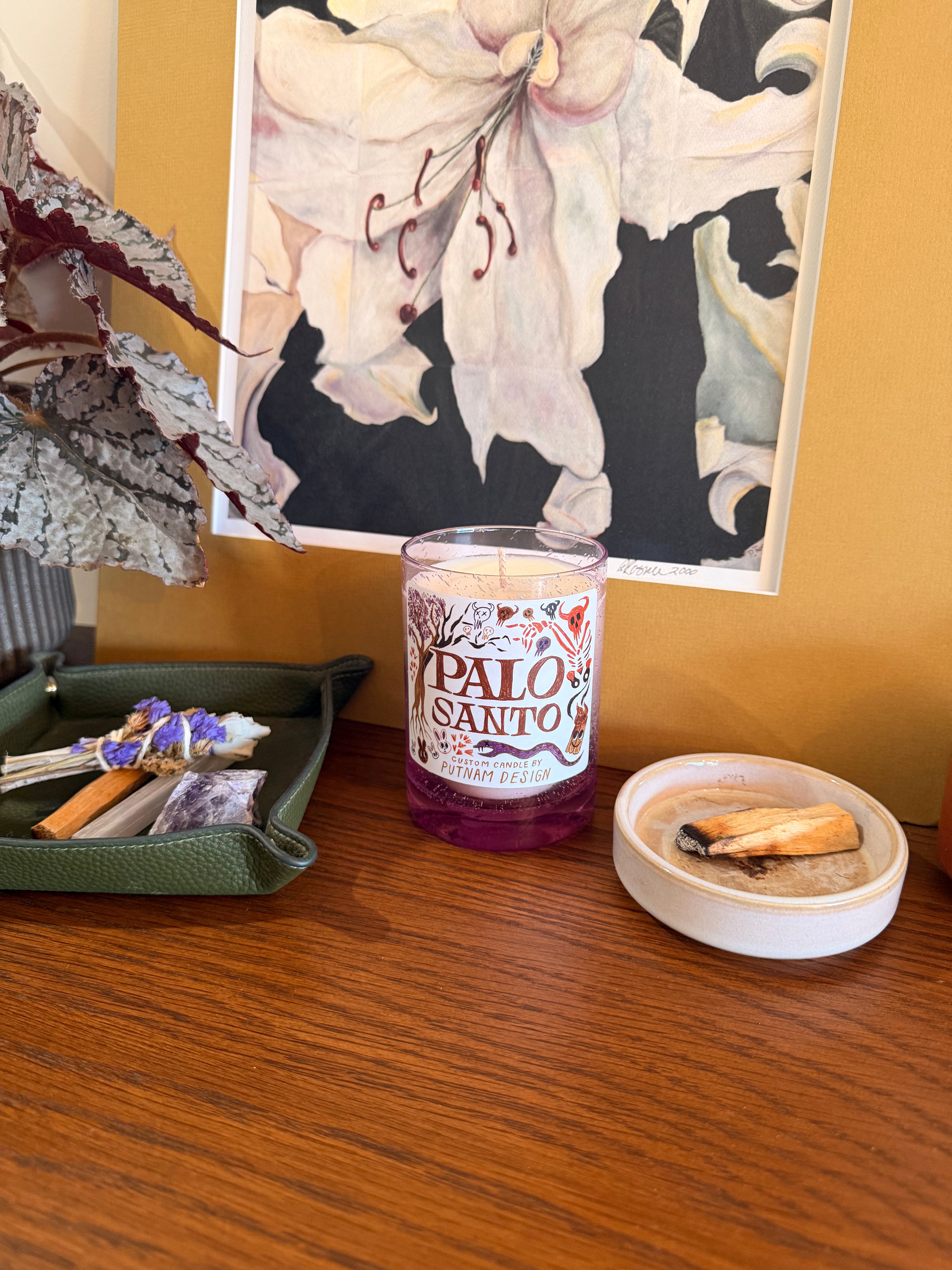 Palo Santo Scented Candle