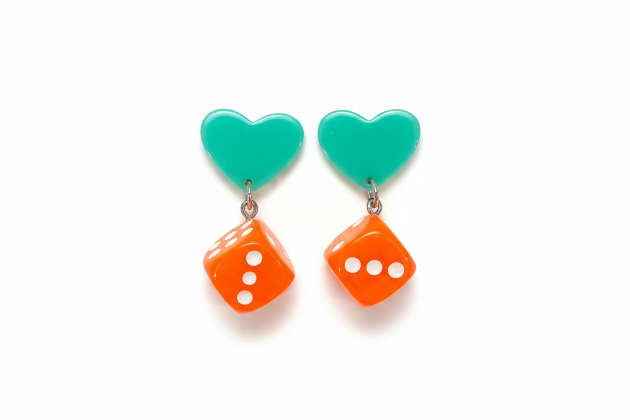 Dice Earrings