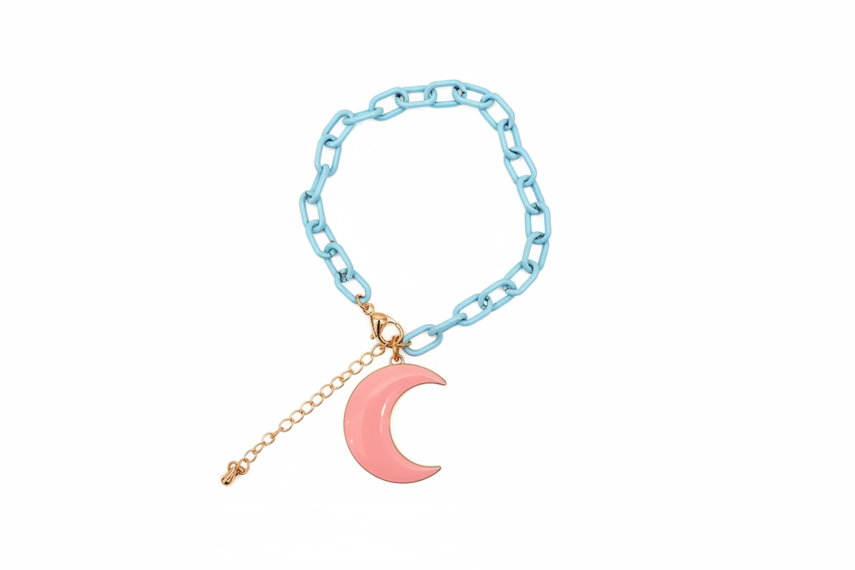 Enamel Charm Bracelet