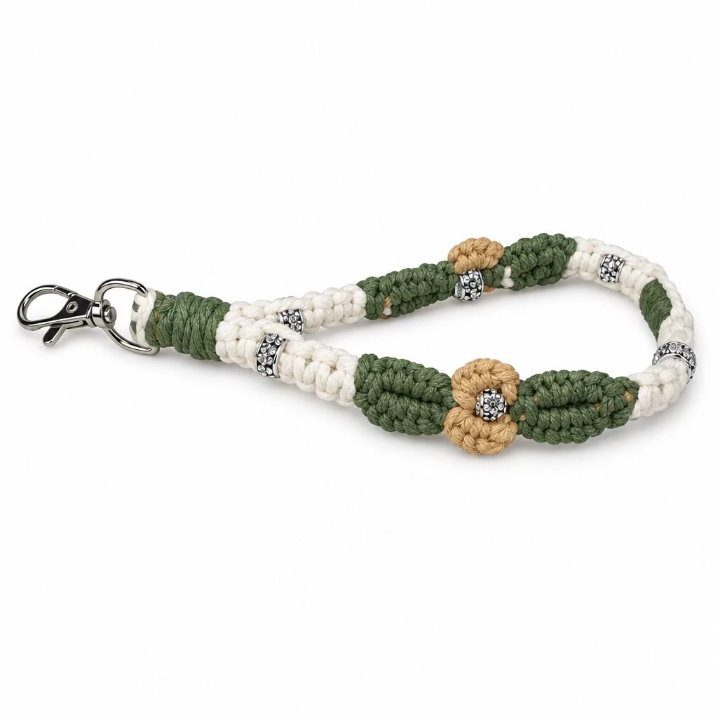 Hand Made Phone Wristlet ~ Flower